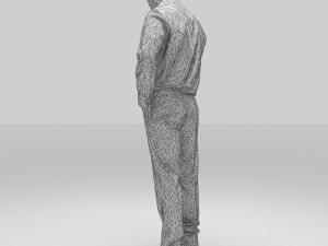 man officer 12 3D Модель