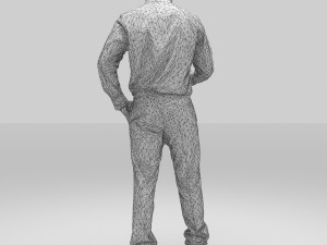 man officer 12 3D Модель