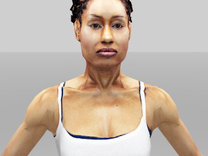 riana 3D 模型