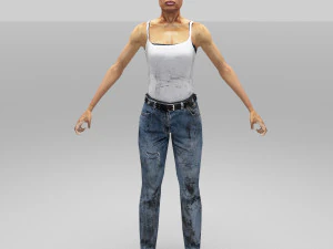 riana 3D Model