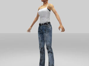 riana 3D Model