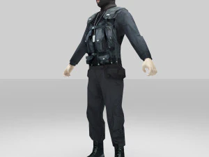 Swart-Team 3D Modell