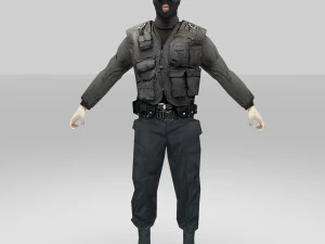 斯沃特01队 3D 模型