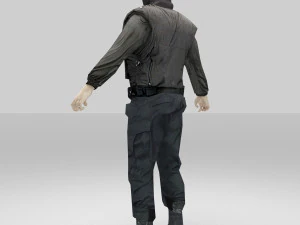 斯沃特01队 3D 模型