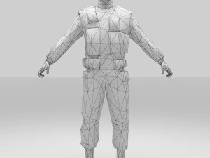 斯沃特01队 3D 模型