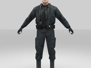 swart 03 3D Model