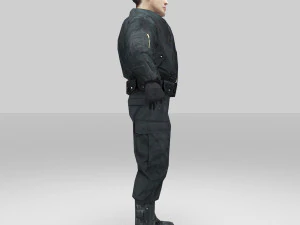 swart 03 3D Model