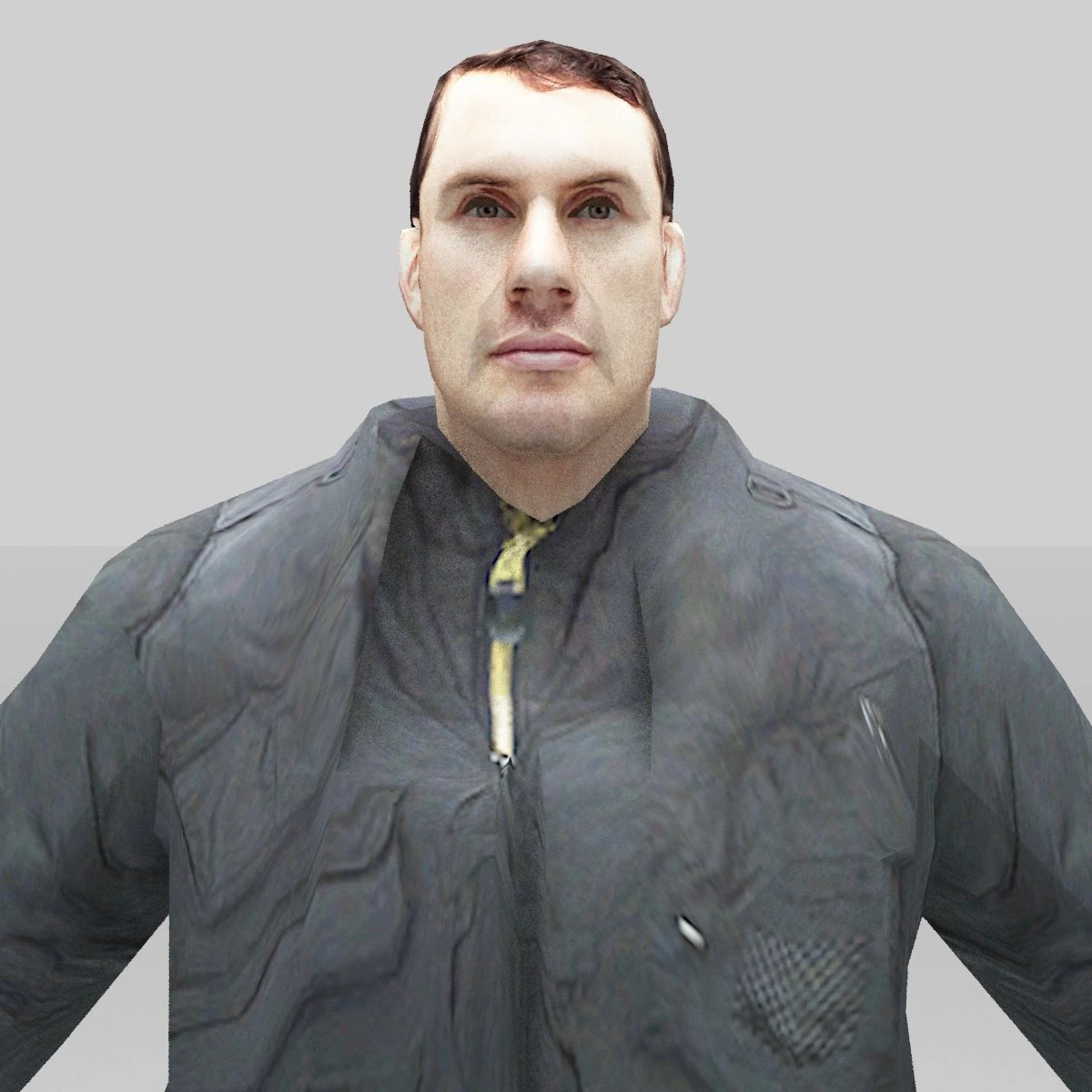 fbi police 3D Model .c4d .max .obj .3ds .fbx .stl .blend 