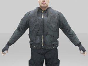 fbi police Modelo 3D