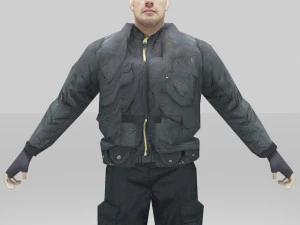fbi police 3D Model
