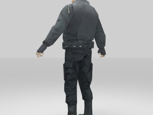 fbi police Modelo 3D
