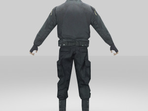 fbi police Modelo 3D