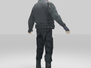 fbi police Modelo 3D