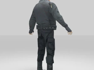fbi police 3D Model