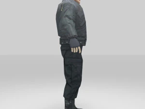 fbi police 3D Model