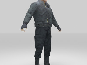 fbi police Modelo 3D