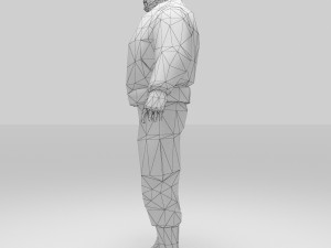 fbi police Modelo 3D