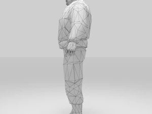 fbi police 3D Model
