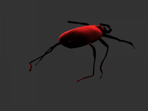 Insect Doys Thenes buquetif Modelo 3D