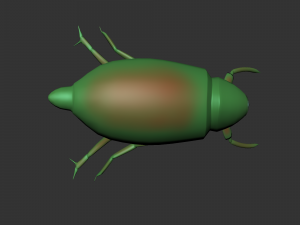 Xilotrupi di insetti Modello 3D