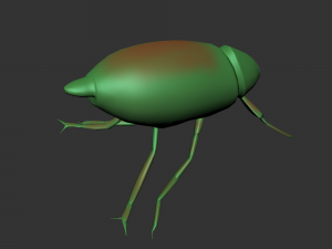 Xilotrupi di insetti Modello 3D