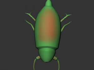 Xilotrupi di insetti Modello 3D