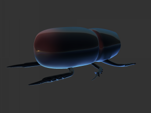 Insect Trichogormphus martabani 3D Модель