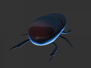 Insect Trichogormphus martabani 3D Модель
