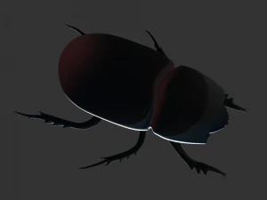 Insect Trichogormphus martabani 3D Model