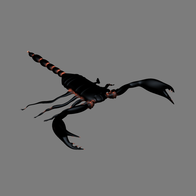 Insect angamiana floridula Modèle 3D .c4d .max .obj .3ds .fbx .stl .blend 