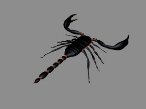 Insect angamiana floridula Modèle 3D
