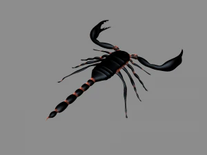 Insect angamiana floridula 3D Model