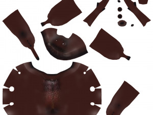 Insect Lepidiota stigma 3D मॉडल