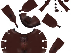 Insect Lepidiota stigma 3D Model