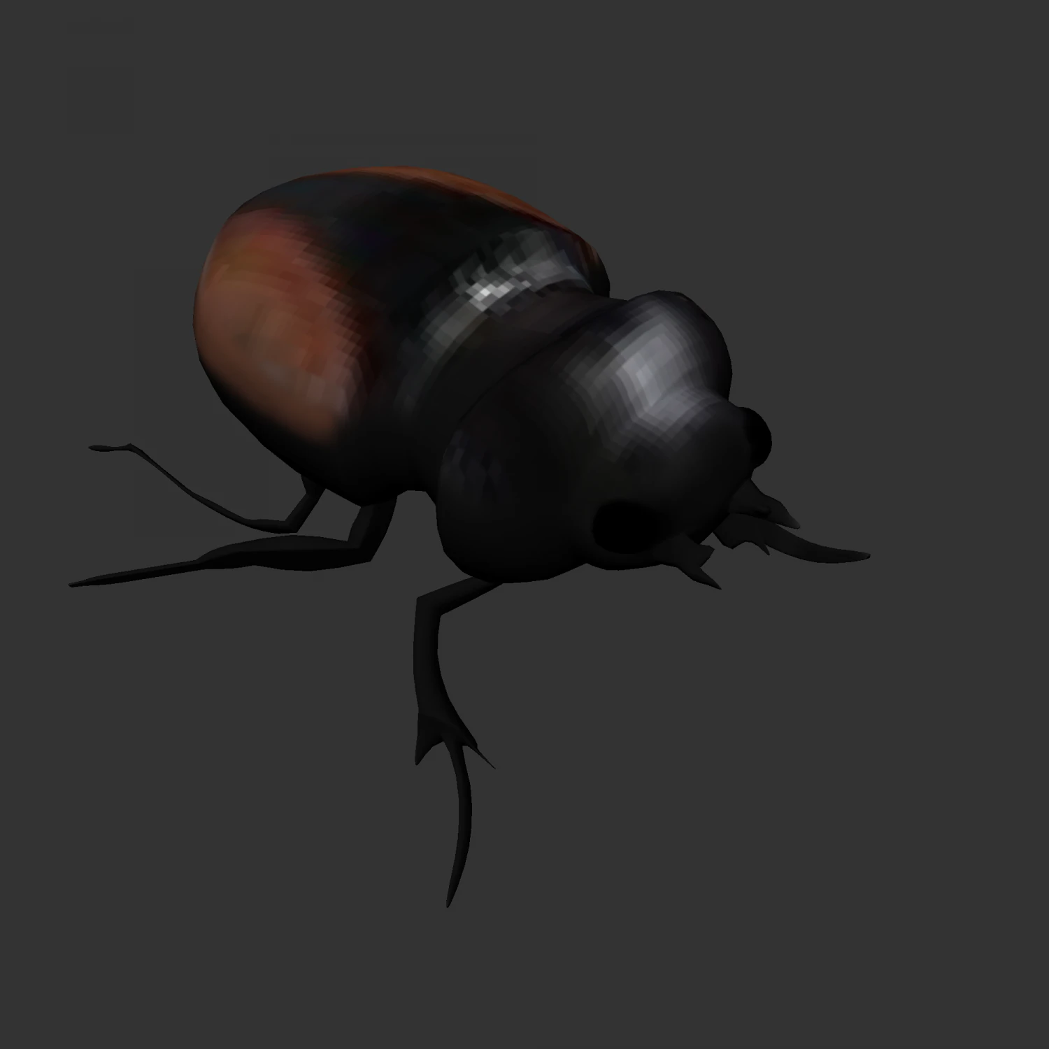 Insect Neolucanus parryi 3D Model .c4d .max .obj .3ds .fbx .stl .blend 