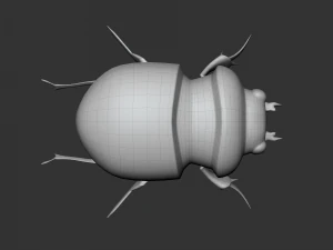 Insect Neolucanus parryi 3D Model