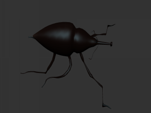 Insect Cytotrahelus Dux Modelo 3D