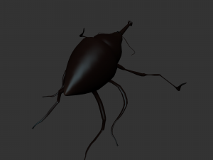 Insect Cytotrahelus Dux Modelo 3D