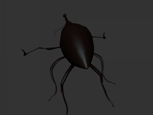 Insect Cytotrahelus Dux Modelo 3D