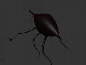 Insect Cytotrahelus Dux Modelo 3D