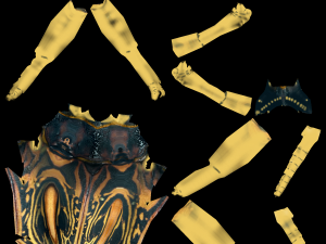 Insect Macrodontia dejeanii 3D Модель