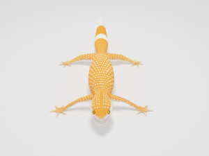 Gecko Lizard Pets 3Dモデル