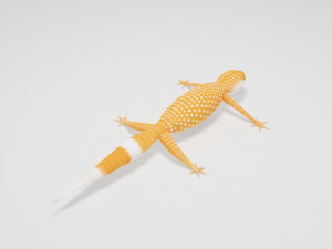 Gecko Lizard Pets 3Dモデル