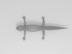 Gecko Lizard Pets 3Dモデル