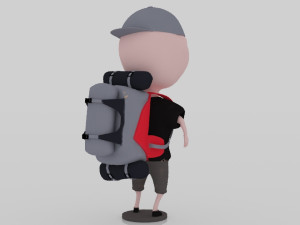 Mountain climber 3D miniature Modelo de impresión 3D