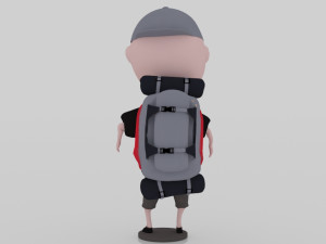 Mountain climber 3D miniature Modelo de impresión 3D