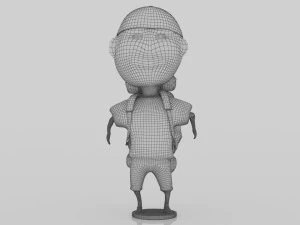 Mountain climber 3D miniature 3D Print Model