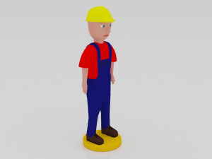 Production Operator 3Dminiature table 3D Print Model