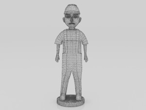 Production Operator 3Dminiature table 3D Print Model