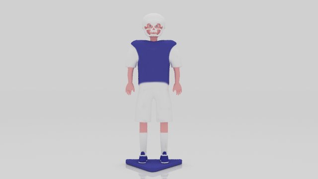 Rugby 3Dminiature table Model do druku 3D .c4d .max .obj .3ds .fbx .stl .blend 